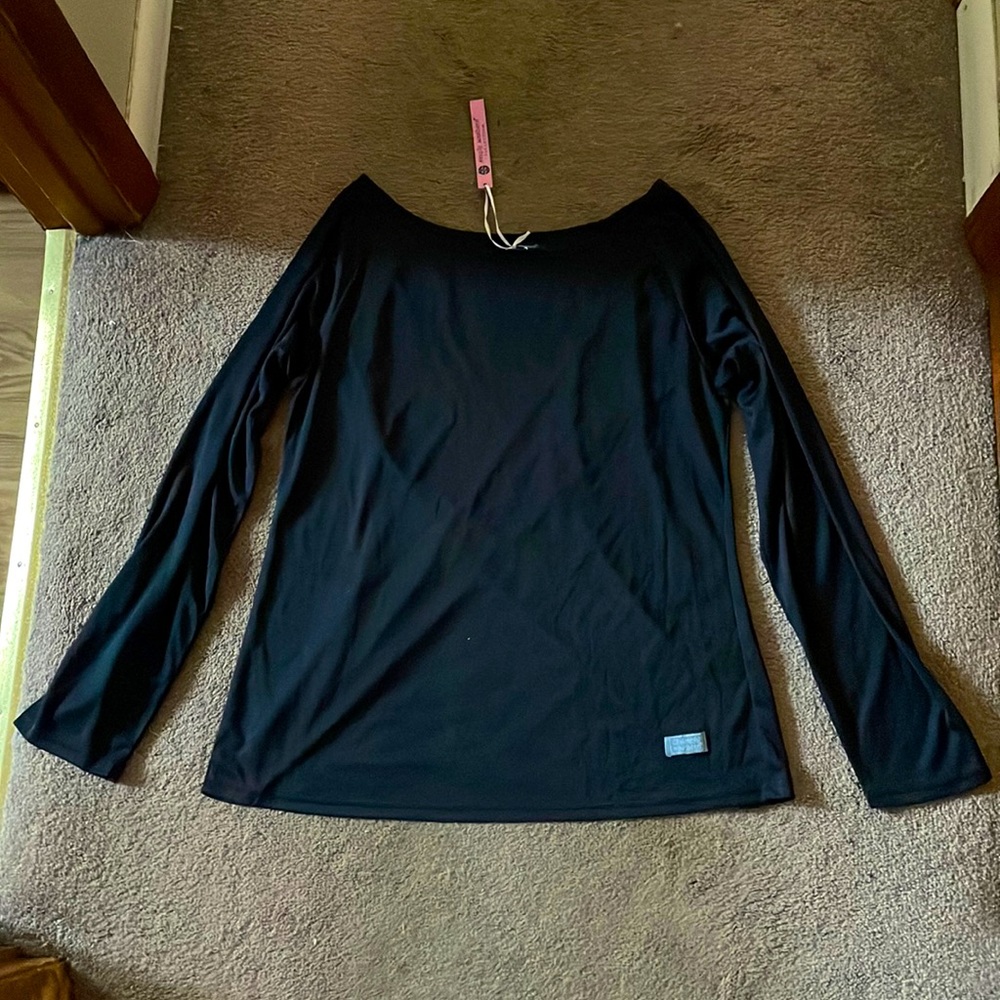 Black Simply Southern long sleeved yoga shirt